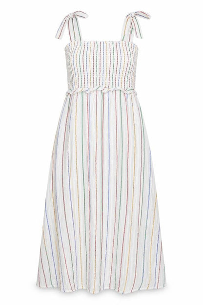 Havana Haze Women's Multicoloured Striped Dress Size M