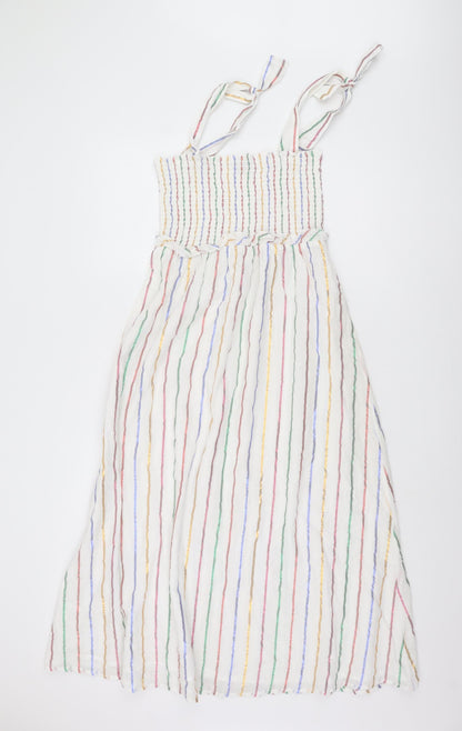 Havana Haze Women's Multicoloured Striped Dress Size M