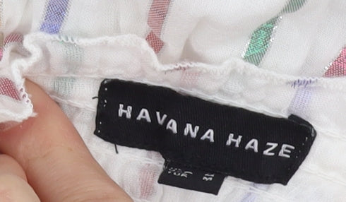 Havana Haze Women's Multicoloured Striped Dress Size M