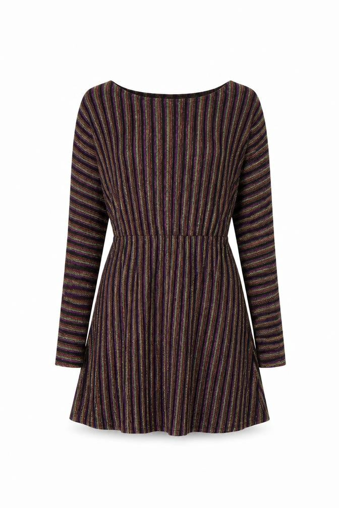 ASOS Women's Multicoloured V-Neck Short Dress S