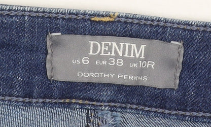 Dorothy Perkins Women’s Blue Skinny Jeans Size 10