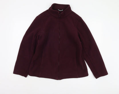 Womens UK Size 12 Marks and Spencer Purple Basic Jacket