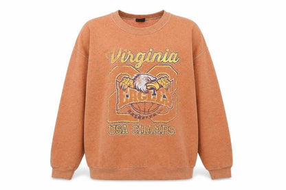 Mens UK Size M Urban Outfitters Brown Pullover Sweatshirt