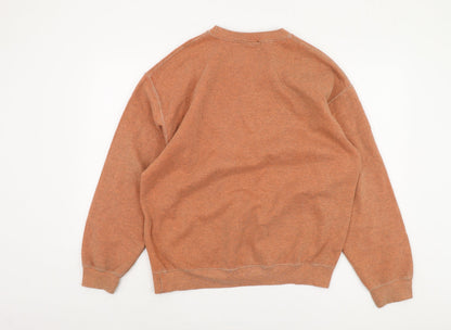 Mens UK Size M Urban Outfitters Brown Pullover Sweatshirt