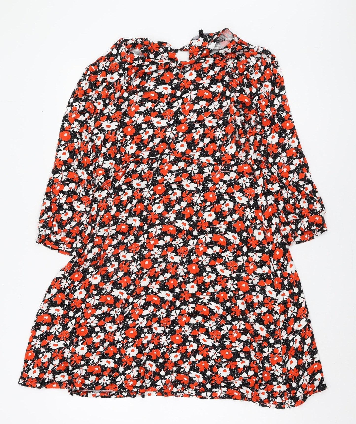 Next Women's Multicolour Floral A-Line Dress