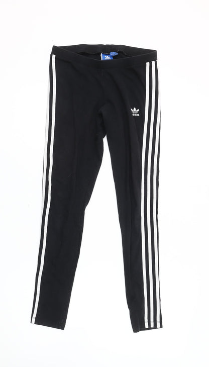 Adidas Women's Black Skinny Leggings Size 10