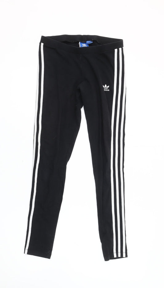 Adidas Women's Black Skinny Leggings Size 10