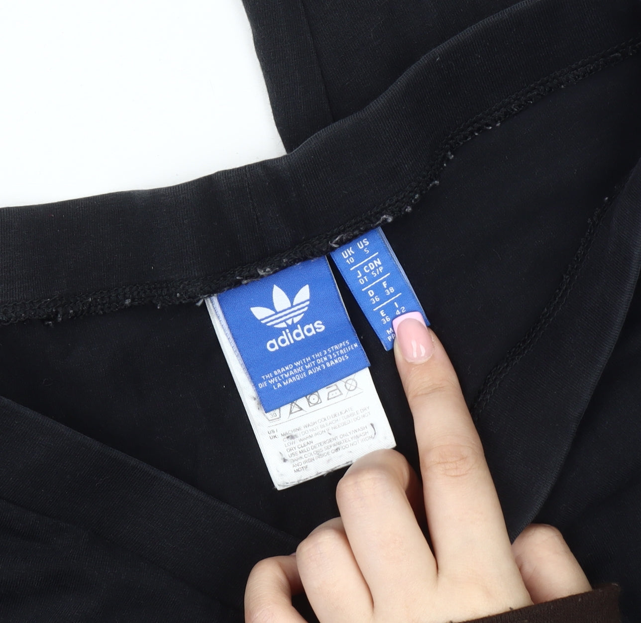 Adidas Women's Black Skinny Leggings Size 10