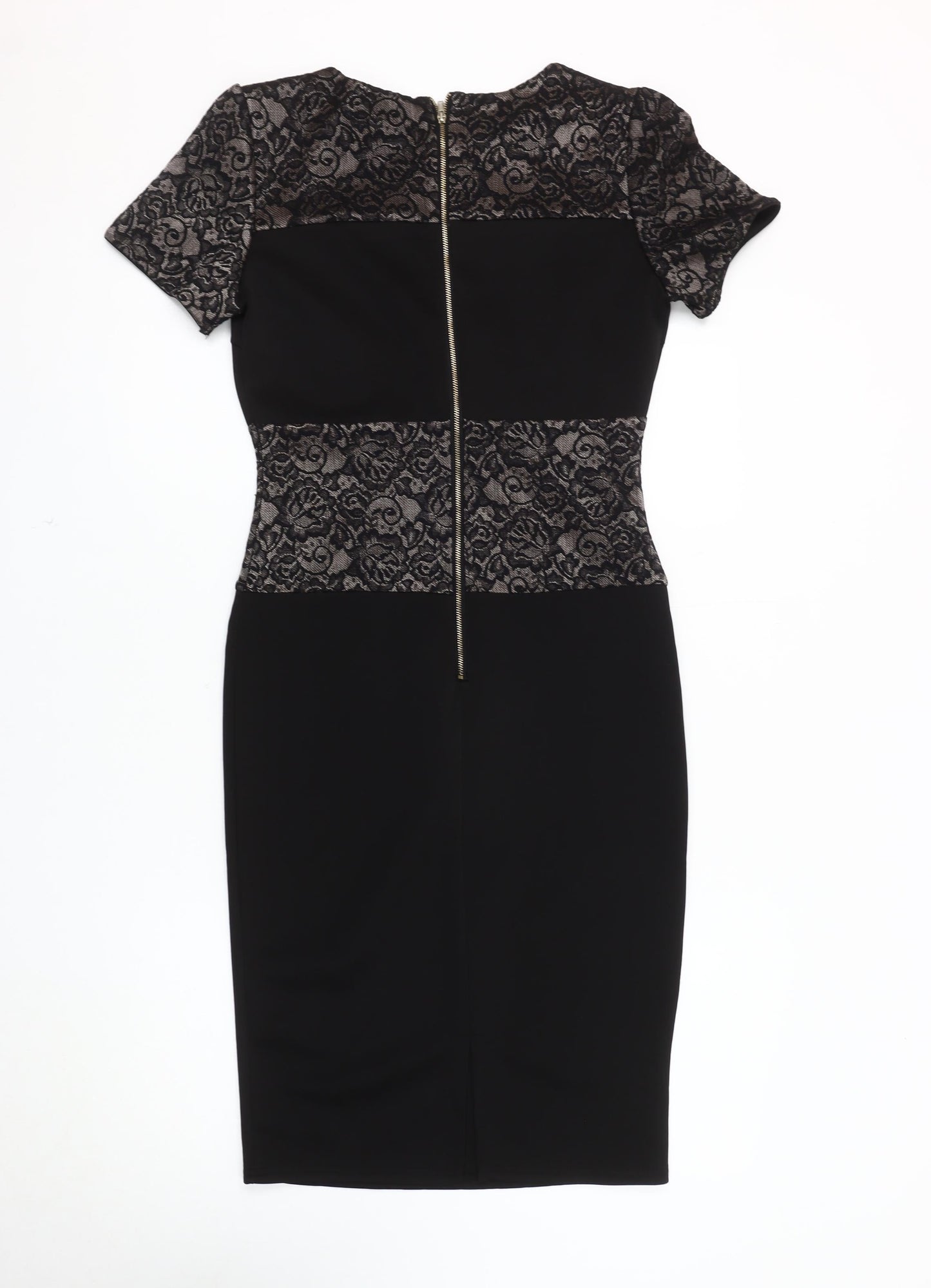 Club L Women’s Black Sheath Dress Size 12