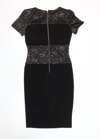 Club L Women’s Black Sheath Dress Size 12