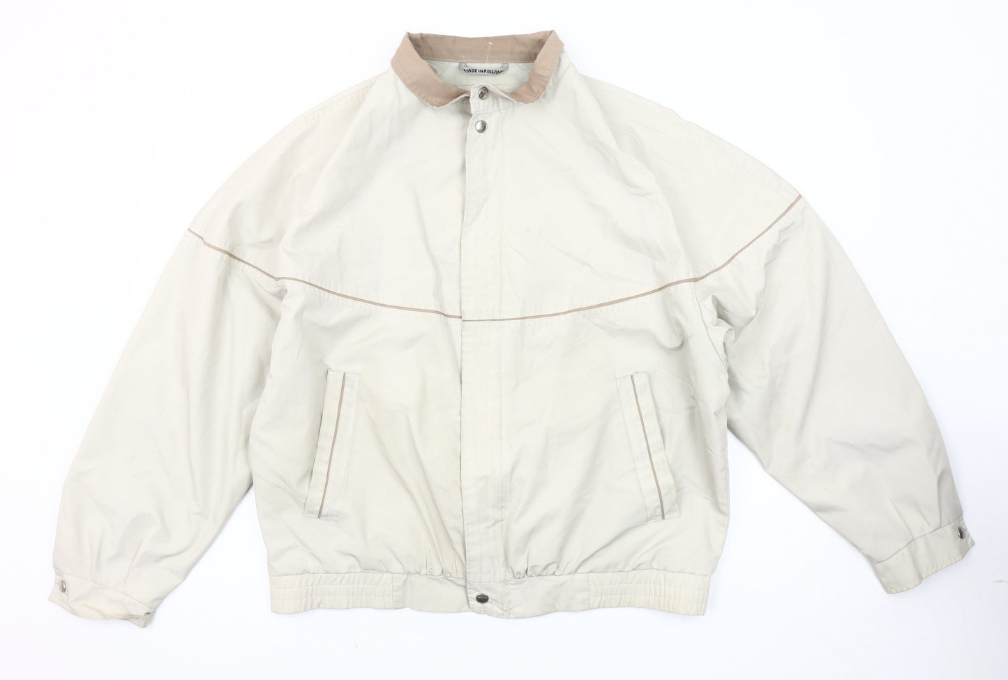 Mens UK Size 52/42 TIKLAS Beige Basic Jacket