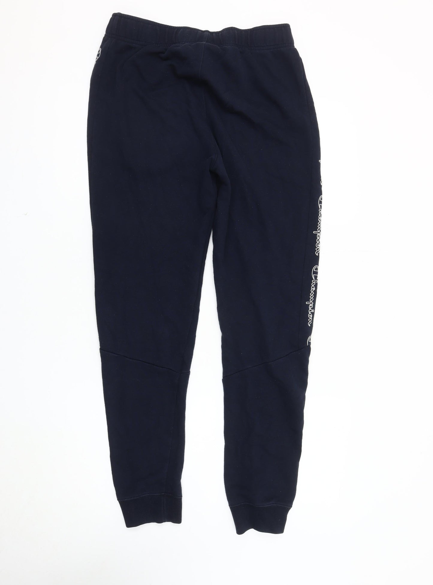 Champion Men's Blue Jogger Trousers - Medium, Jersey