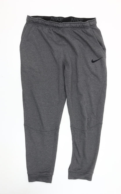 Nike Men's Grey Jogger Trousers L