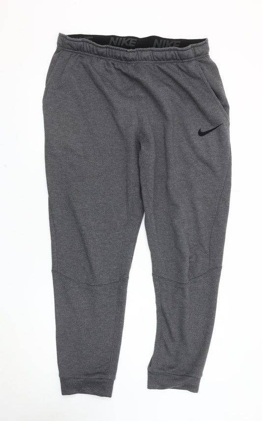 Nike Men's Grey Jogger Trousers L