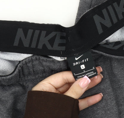 Nike Men's Grey Jogger Trousers L