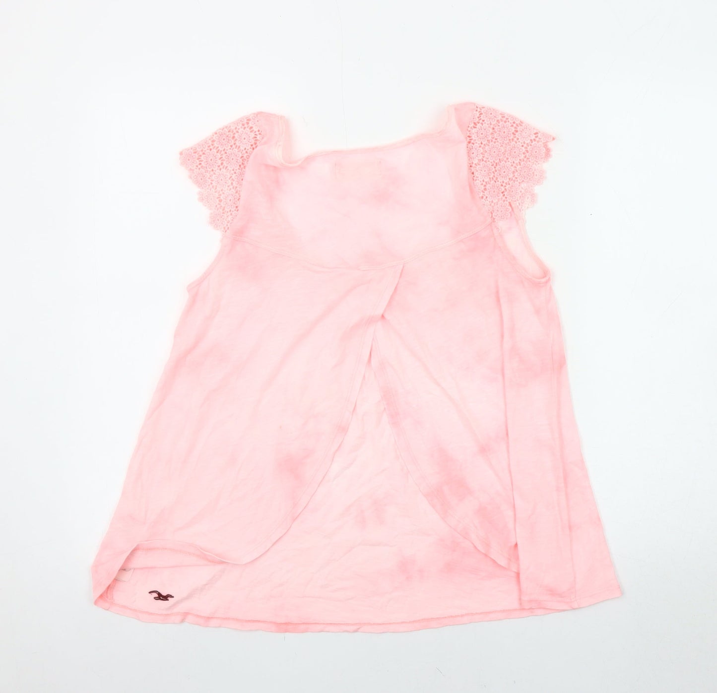 Womens UK Size S Hollister Pink Tunic T-Shirt