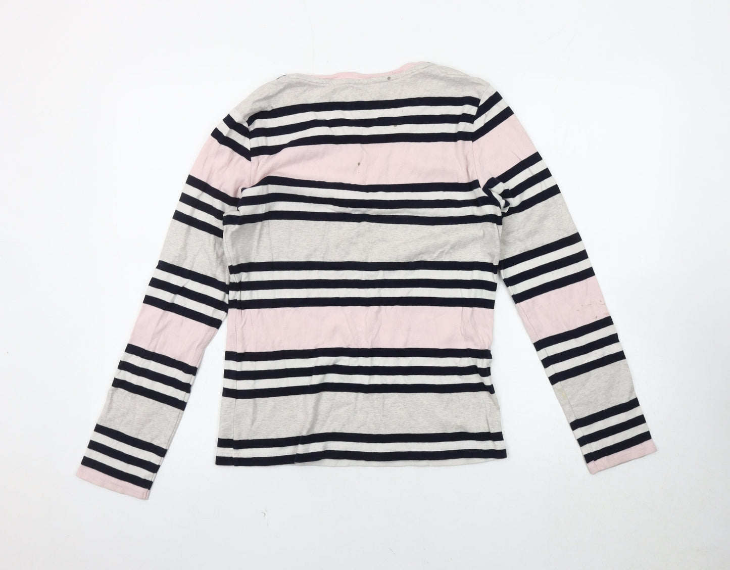 Womens UK Size L Tommy Hilfiger Multicoloured Basic T-Shirt