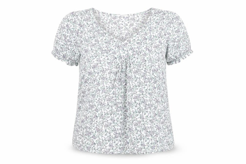 Womens UK Size 16 Marks and Spencer Multicoloured Basic Blouse