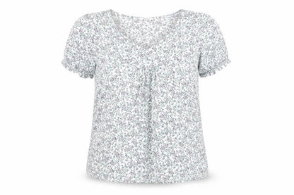 Womens UK Size 16 Marks and Spencer Multicoloured Basic Blouse