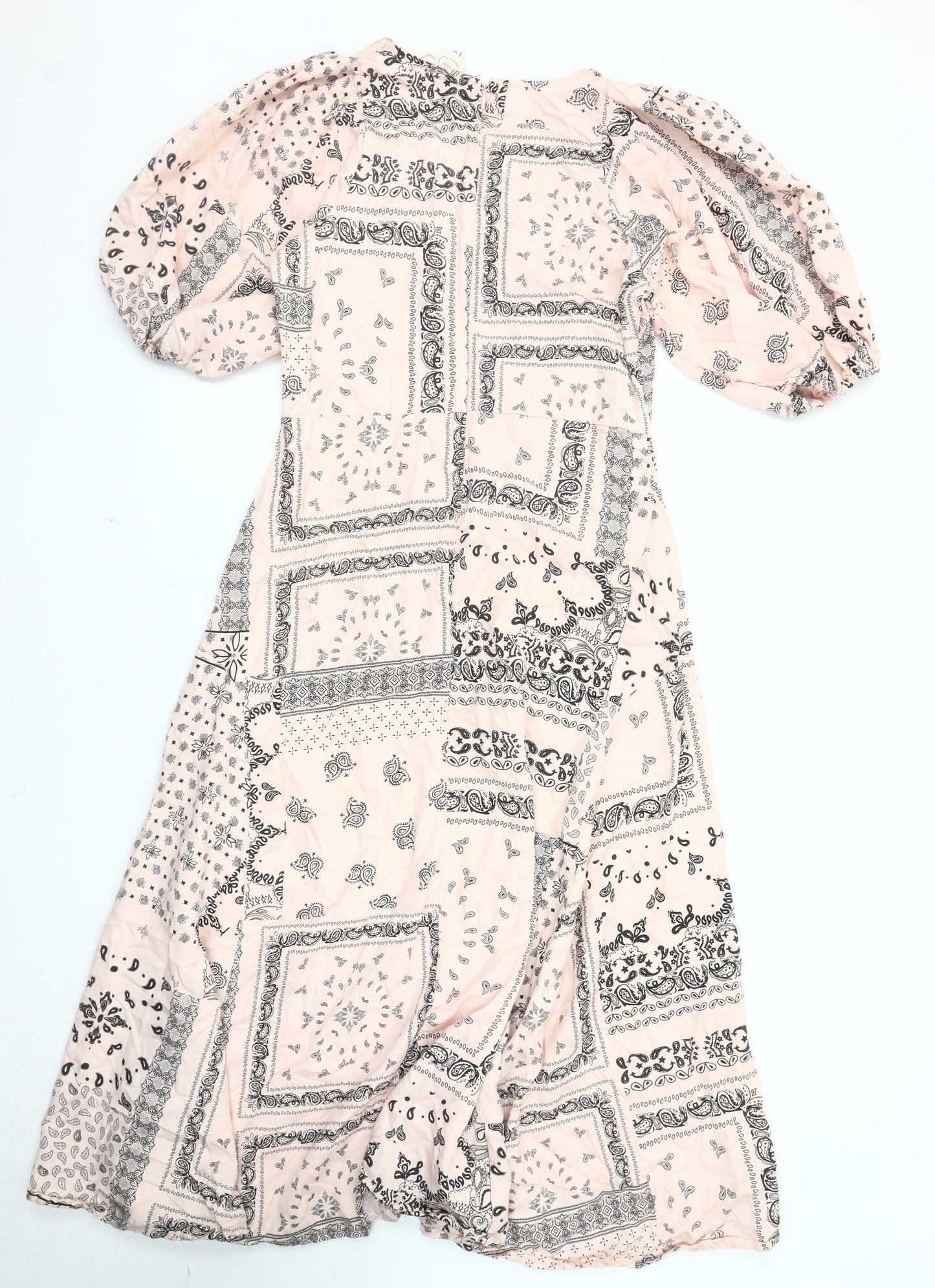 In Other Words Women's Pink Paisley Dress Size 10