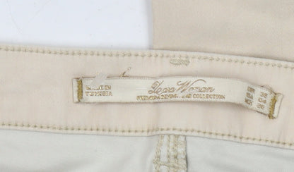 Zara Women Beige Skinny Jeans, Size 32, Excellent Condition