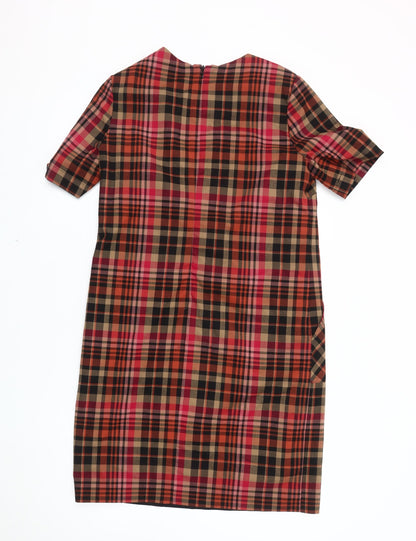 Next Women's Multicoloured Shift Dress Size 10
