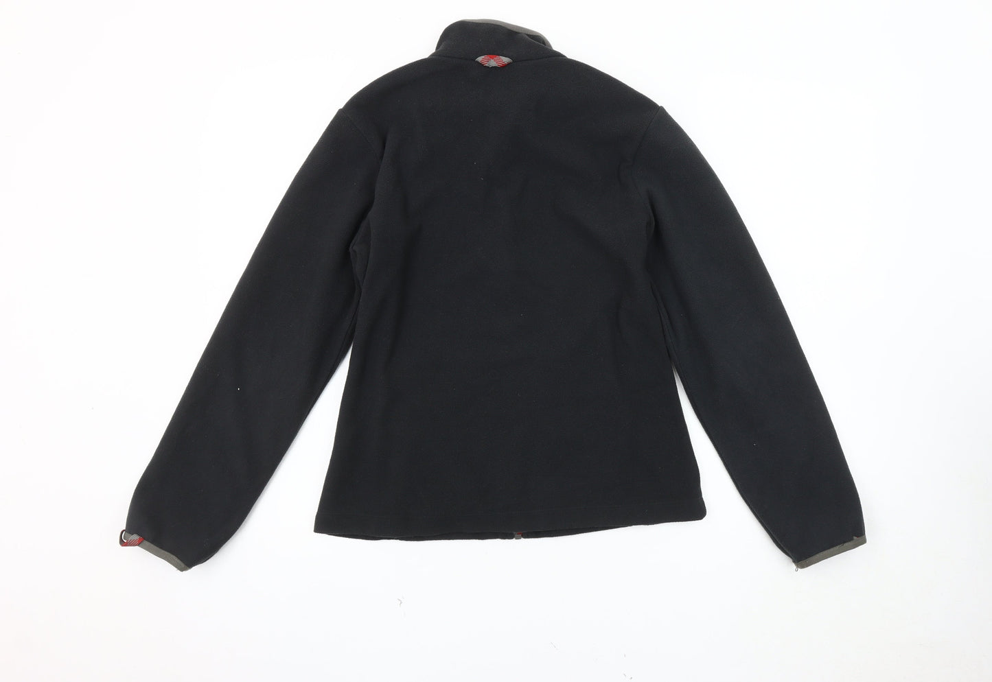 Decathlon Boys Black Basic Jacket, 14 Years, Full Zip, Casual