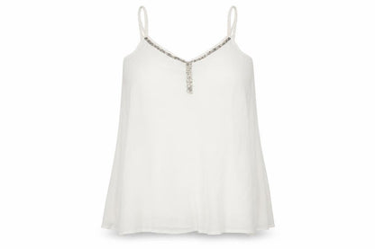 Womens UK Size 22 Joanna Hope White Camisole Tank