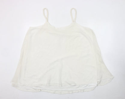 Womens UK Size 22 Joanna Hope White Camisole Tank