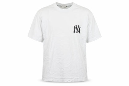 MLB Men's White Graphic Print T-Shirt - Medium