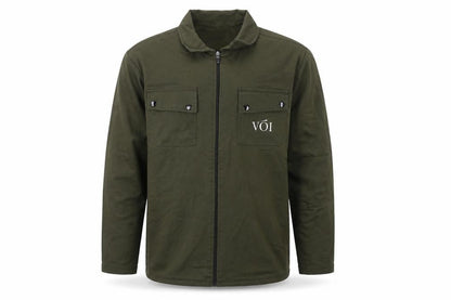 Mens UK Size L Voi Green Basic Jacket