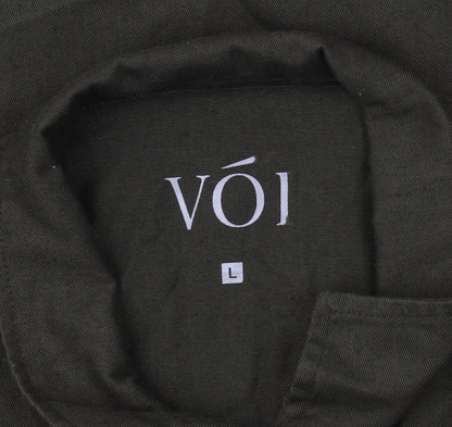 Mens UK Size L Voi Green Basic Jacket