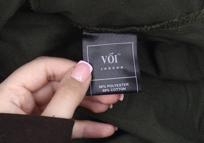 Mens UK Size L Voi Green Basic Jacket