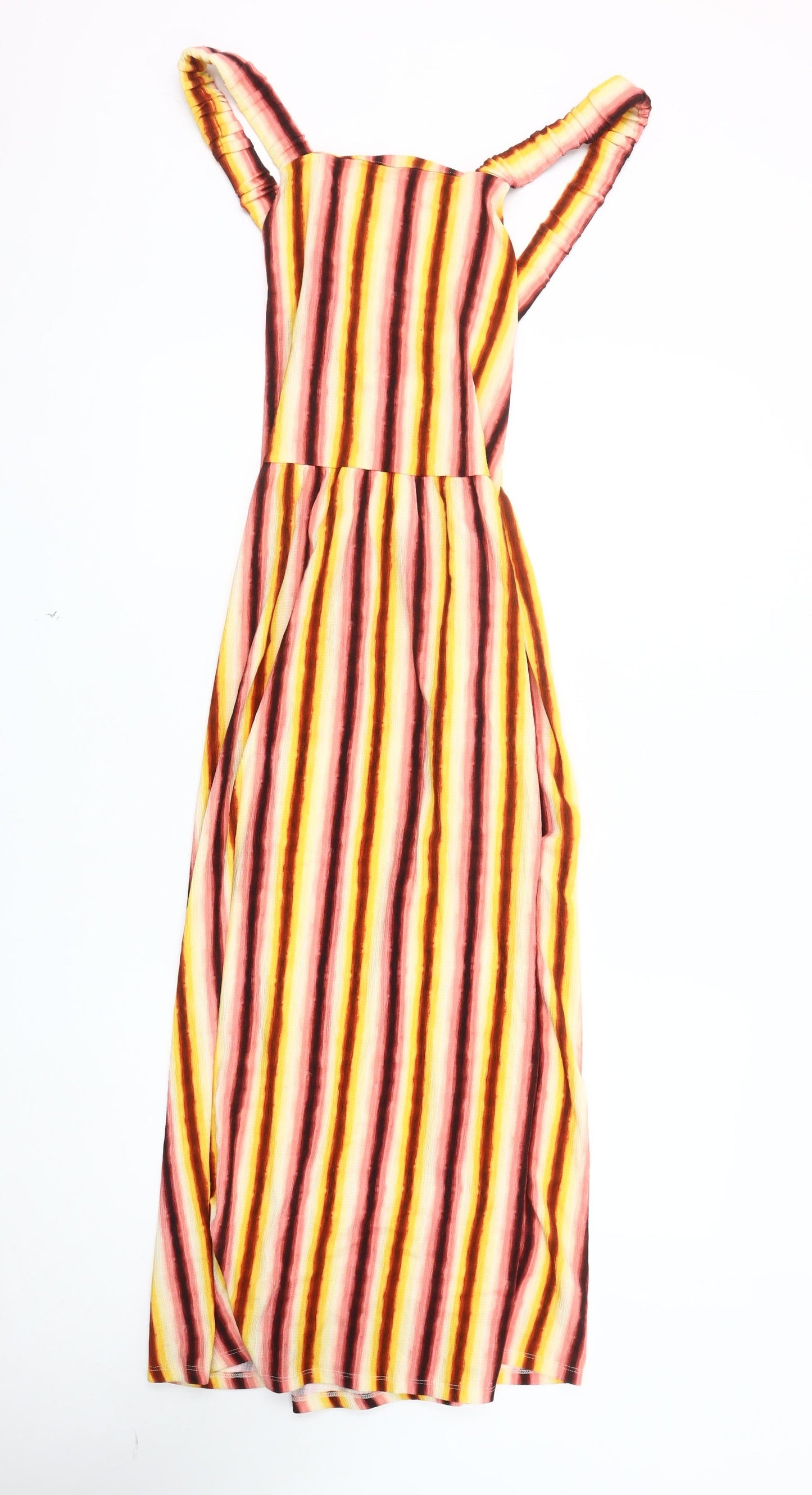 Warehouse Women Multicoloured Striped Maxi Dress