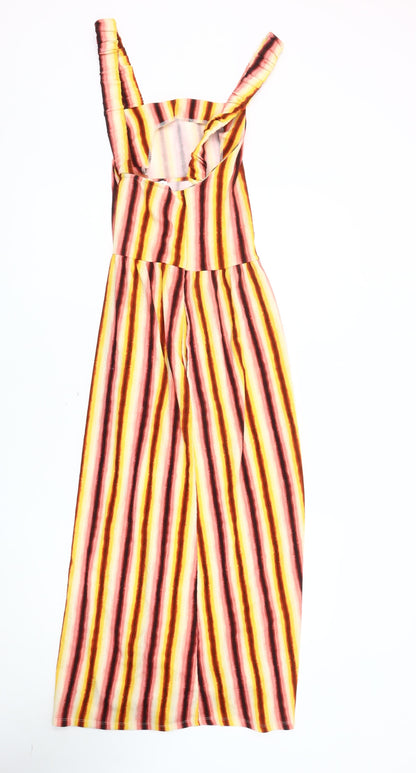 Warehouse Women Multicoloured Striped Maxi Dress