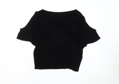 Velvet by Graham & Spencer Women's Black XS Off-the-Shoulder Top