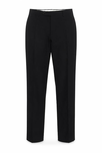 Mens UK Size 52 Bruno   Black Trousers