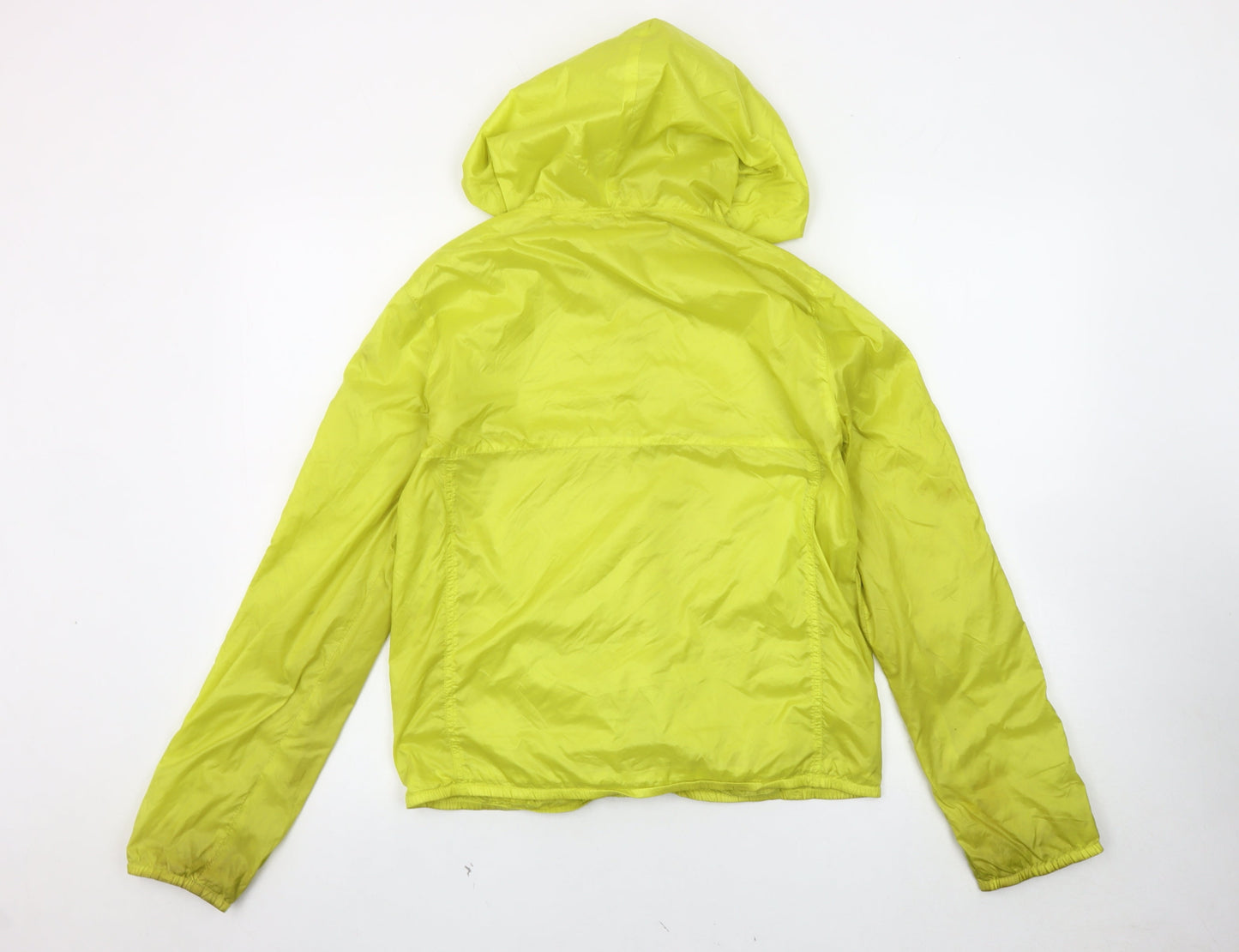 Womens UK Size 8 Karen Millen Yellow Windbreaker Coat