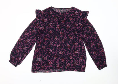hush Floral Multicoloured Women's Blouse, Size 4