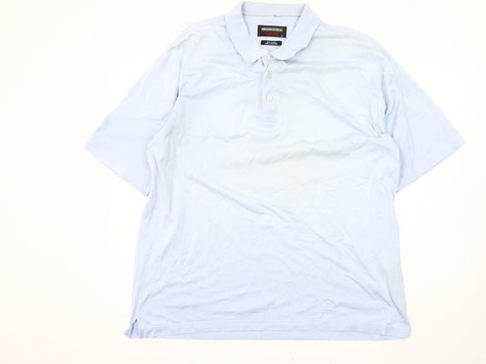 Brooksfield Men's Blue XL Polo Shirt