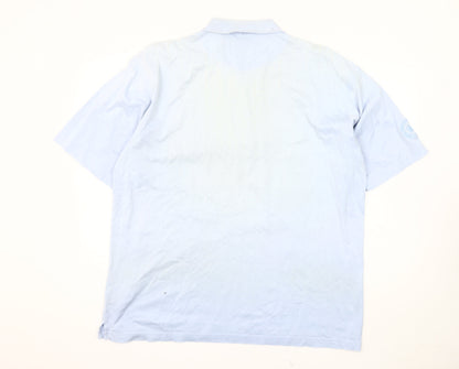 Brooksfield Men's Blue XL Polo Shirt