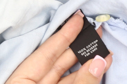 Brooksfield Men's Blue XL Polo Shirt