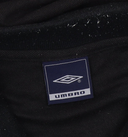 Umbro Men's Black Polo Shirt M - Casual Comfort