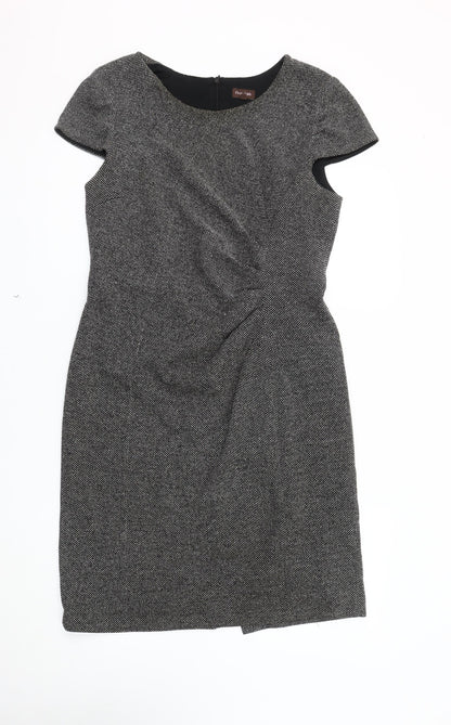 Phase Eight Women's Grey Sheath Dress Size 14