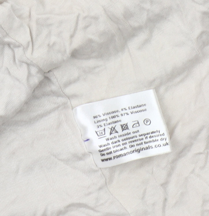 Roman Women's Multicoloured Floral Blazer Size 16