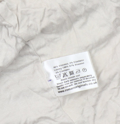 Roman Women's Multicoloured Floral Blazer Size 16