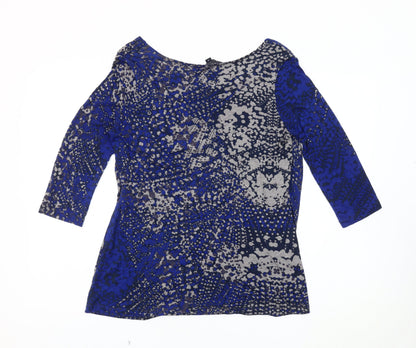 Womens UK Size S French Connection Blue Basic Blouse