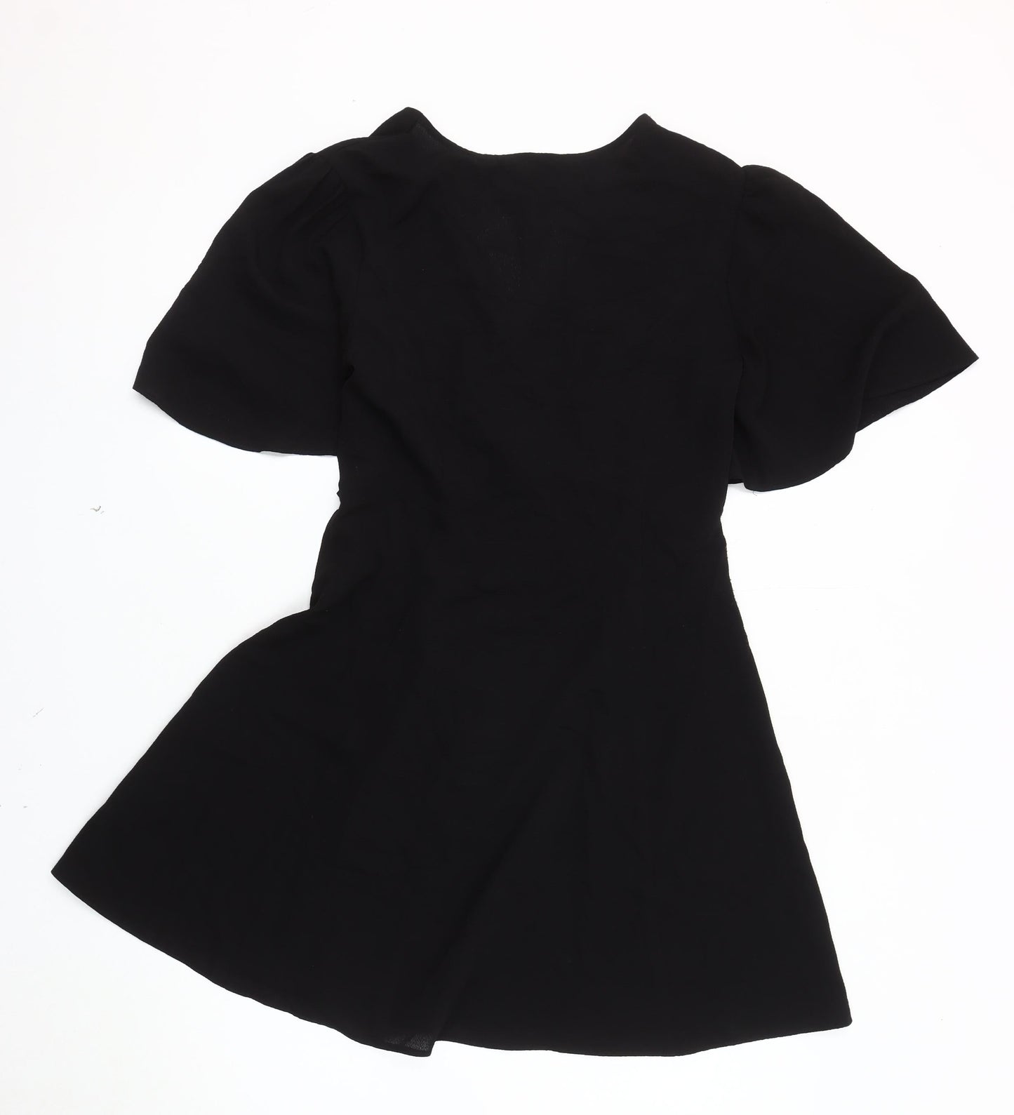 ASOS DESIGN Black Women's Dress Size 10 V-Neck