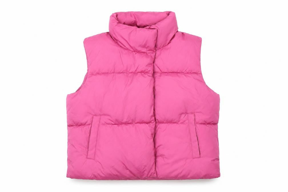 Womens UK Size L Old Navy Pink Puffer Jacket