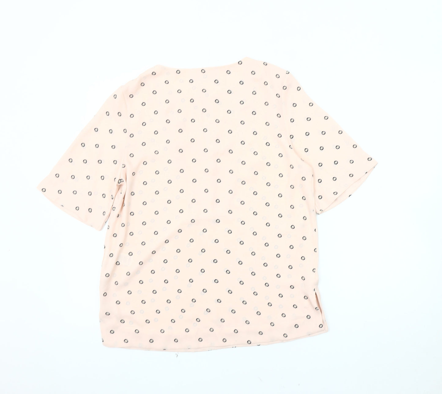 Womens UK Size 8 Marks and Spencer Pink Basic Blouse
